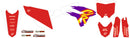 Honda CR 250 R (ME 03) [2002-2007] - Retro Complete Graphic Kit - Honda CR125/250