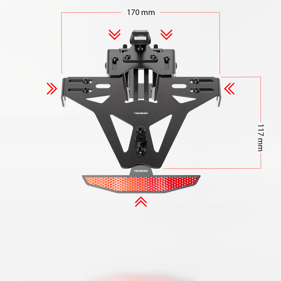 Yamaha XSR 700 SPECIAL EDITION ABS RM11-RM12 [2016] - pro Kennzeichenhalter Akron-RS Yamaha