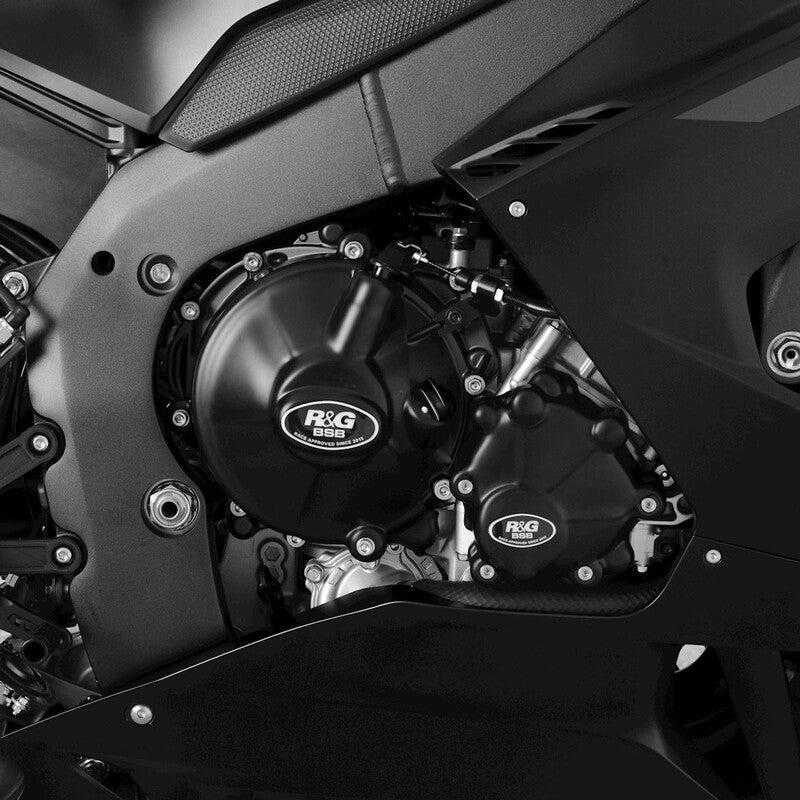 Honda CBR 1000 RR-R FIREBLADE SP [2020-2026] - Race Series Right Crankcase Cover Protector (Clutch) - Black Honda CBR1000RR-R Fireblade SP