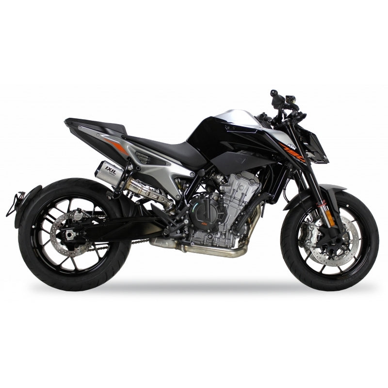 Ktm 790 Duke [IXIL] - RC silencer stainless steel / end cap carbon - CM3279RC
