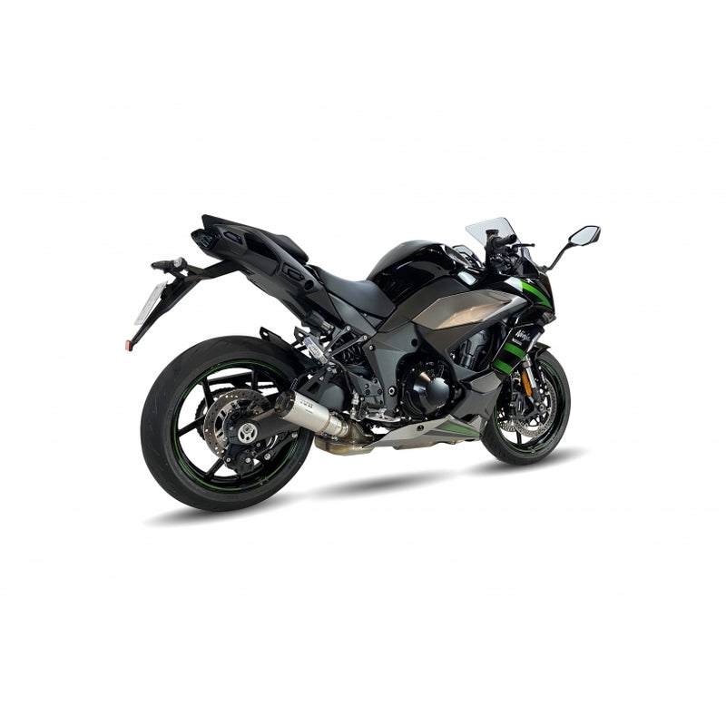 Kawasaki Ninja 1000 [IXIL] - RC muffler stainless steel / end cap carbon - CK7294RC