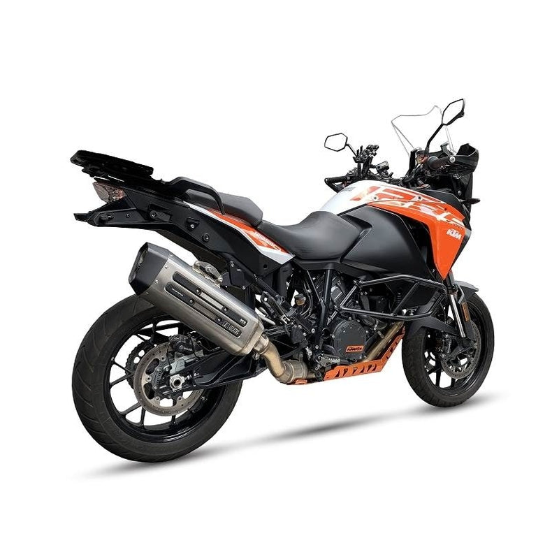 Ktm 1290 Super Adventure S [IXIL] - MXT silencer stainless steel / end cap black - EM3089SS