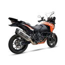 Ktm Adventure 1090 [IXIL] - MXT silencer stainless steel / end cap black - EM3089SS