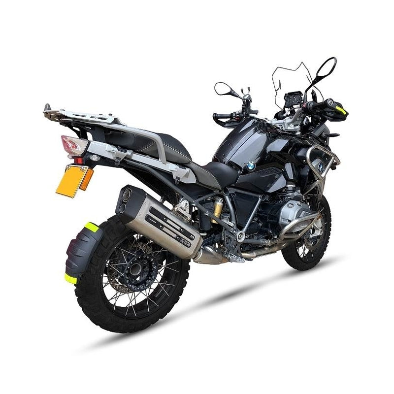 Bmw R 1250 Gs Adventure [IXIL] - MXT silencer stainless steel / end cap black - EB5095SS