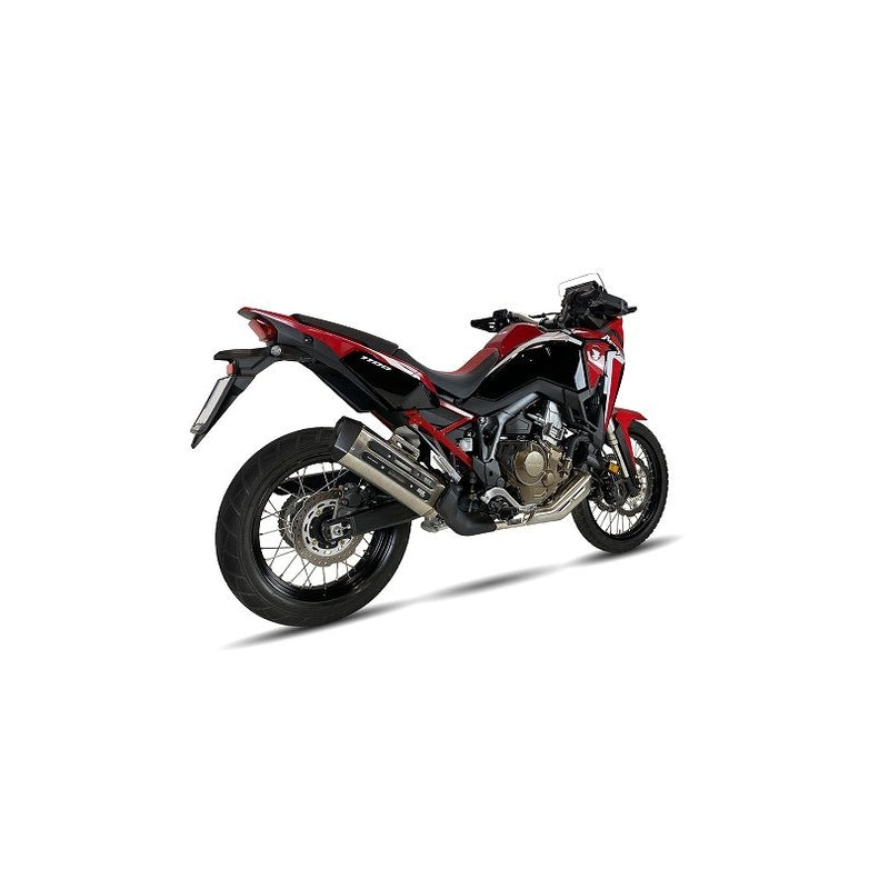 Honda Crf 1100 L At Adv Sp [IXIL] - MXT silencer stainless steel / end cap black - EH6046SS