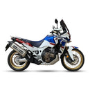 Honda Crf 1000 L Africa Tw [IXIL] - MXT muffler stainless steel / end cap black - EH6082SS-2