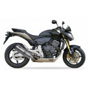 Honda CBR 600 F PC41 [2011-2012] - Hexoval Endtopf Edelstahl schwarz / Endkappe Edelstahl schwarz - OH6048VSE
