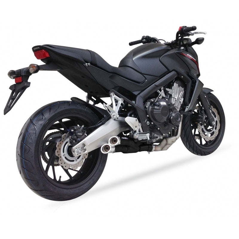 Honda Cb 650 R Neo Sports Cafe [IXIL] - Hyperlow complete system stainless steel black / polished aluminum - XH6356XB