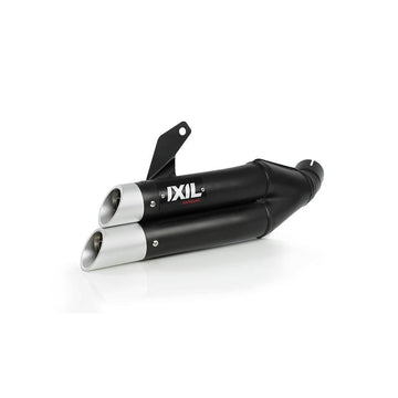 Suzuki SV 650 ABS [2016-2024] - Hyperlow Endtopf Edelstahl schwarz / Endkappe Aluminium - XS8333XB