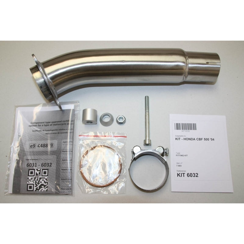 Honda Cbf 500 [IXIL] - Hexoval Xtrem muffler - Honda CBF 500 - OH6032VSE
