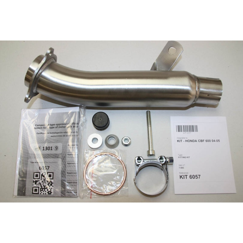 Honda CBF 600 N ABS (PC 38) [2004-2007] - Hexoval Xtrem silencer - Honda CBF 600 - OH6057VSE