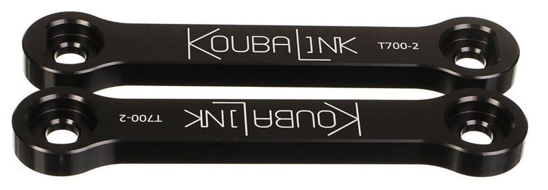 Yamaha Tenere 700 World Raid [KOUBALINK] - Lowering kit (25.4 mm) black - Yamaha Ténéré 700