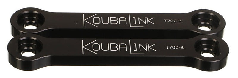 Yamaha Tenere 700 World Raid [KOUBALINK] - Lowering kit (38.1 mm) black - Yamaha Ténéré 700