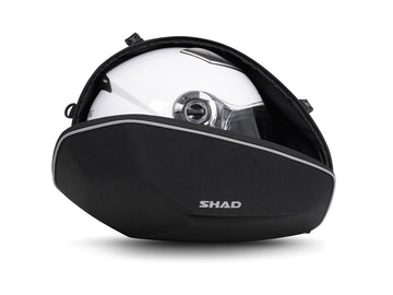 Cf Moto 700 Cl X Heritage [SHAD] - E48 expandable saddlebags Black - 46/58L - 0