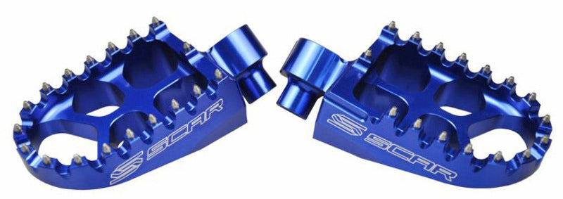 Husqvarna Supermoto [SCAR] - Evo footrests blue