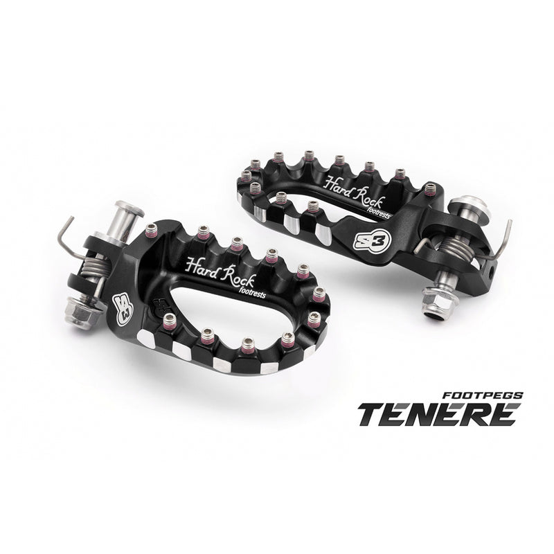Yamaha Ténéré 700 Rally [S3] - Hard Rock footrests - Yamaha Ténéré 701