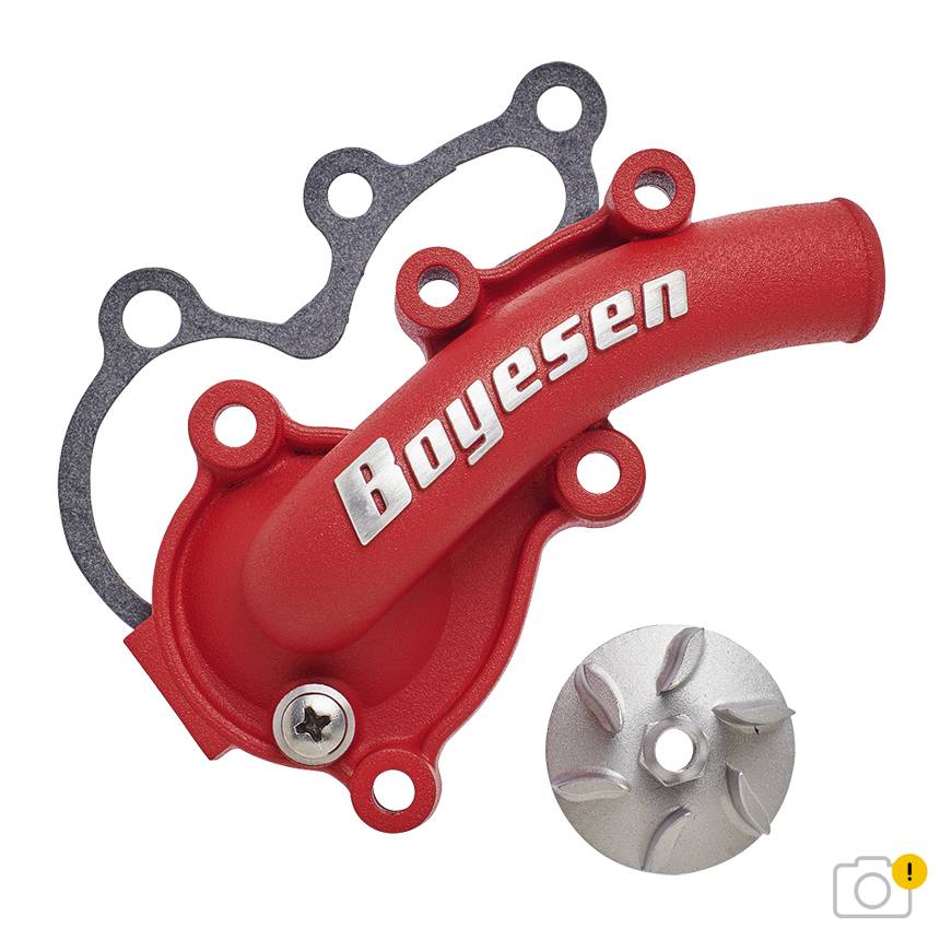 HUSQVARNA FC 350 [2016-2022] - SuperCooler Wasserpumpendeckel + Impeller Kit - Red