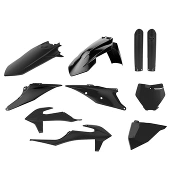 KTM 450 SX F [2019-2022] - Plastik-Kit Schwarz - KTM SX/SX-F