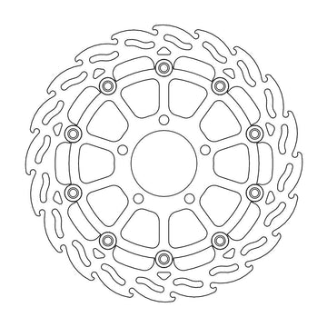 SUZUKI GSX 600 [2004-2006] - Flame brake disc