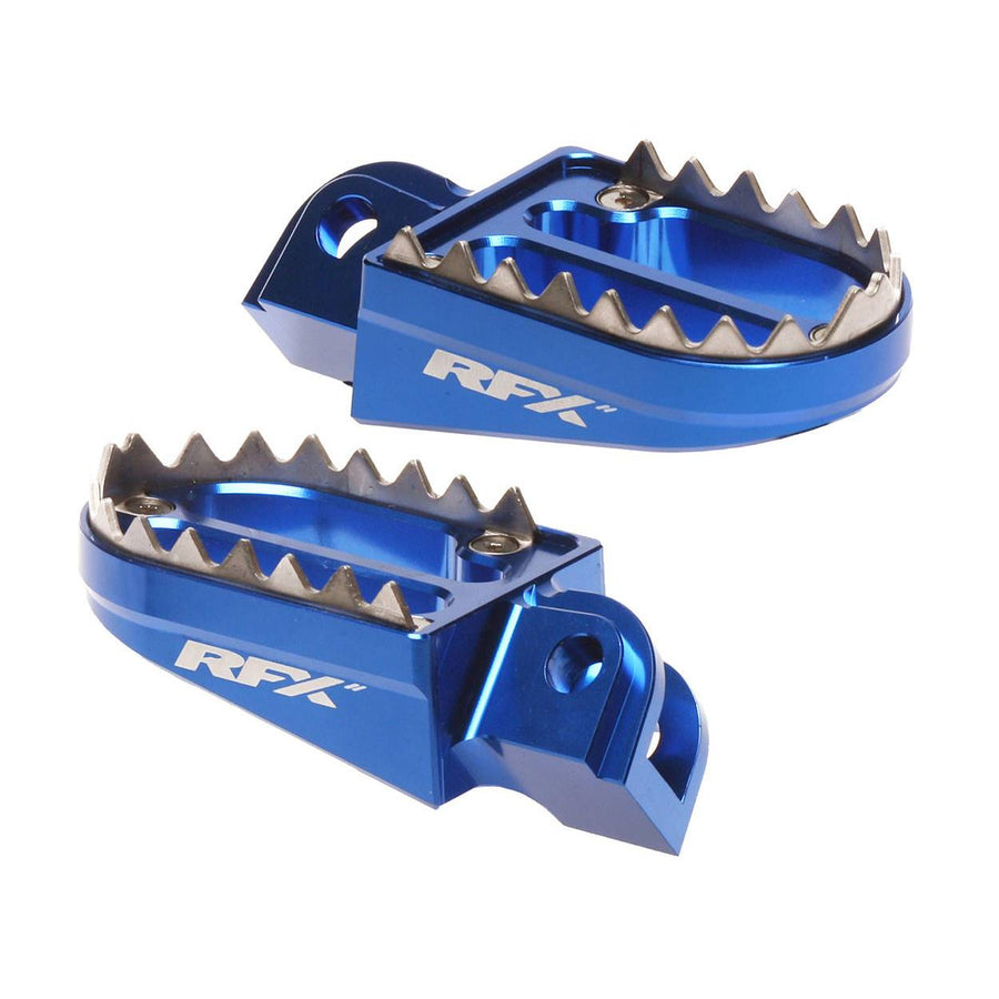 KTM 450 SX F [2023-2025] - Pro Series CNC aluminum footrests - blue