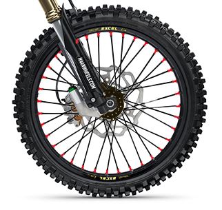 Honda CRF 450 R (PE 07) [2017-2019] - Vorderrad komplett 21x1,60x36T