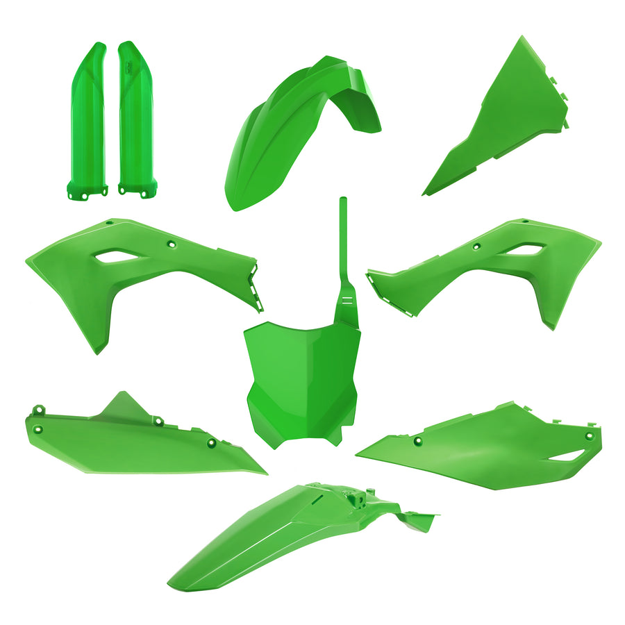 KAWASAKI KX 450 X [2024-2026] - Plastic kit with fork protectors
