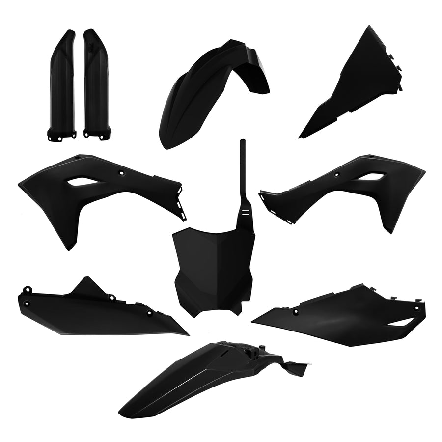KAWASAKI KX 450 X [2024-2026] - Plastic kit with fork protectors