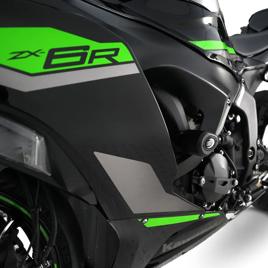 Kawasaki NINJA ZX-6R [2024-2026] - Aero Crash Protectors - Black