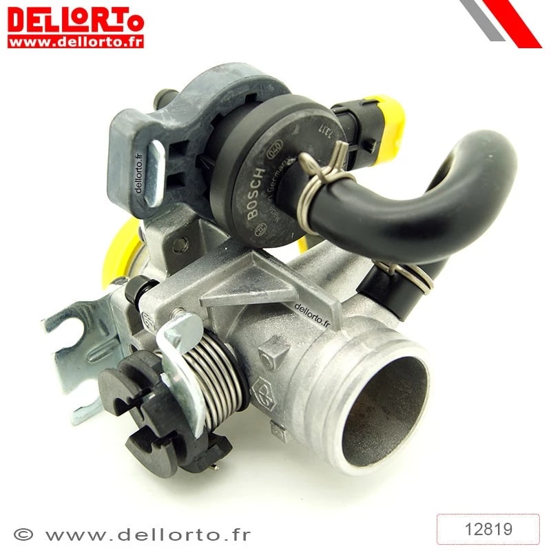 Vespa GTS 125 4 T Iget E 4 [2017-2019] - DELLORTO Schmetterlingskörper DE Ø28 Vergaser