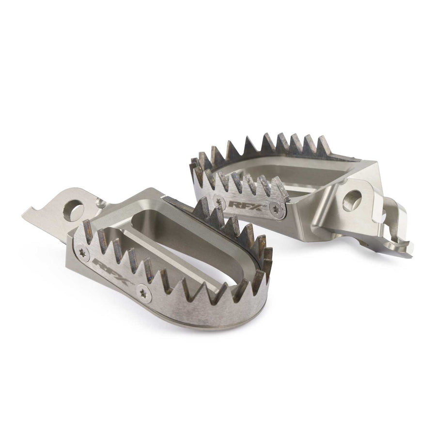Kawasaki KX 250 (KX 252 B) [2020-2021] - Pro Series titanium/aluminum footpegs