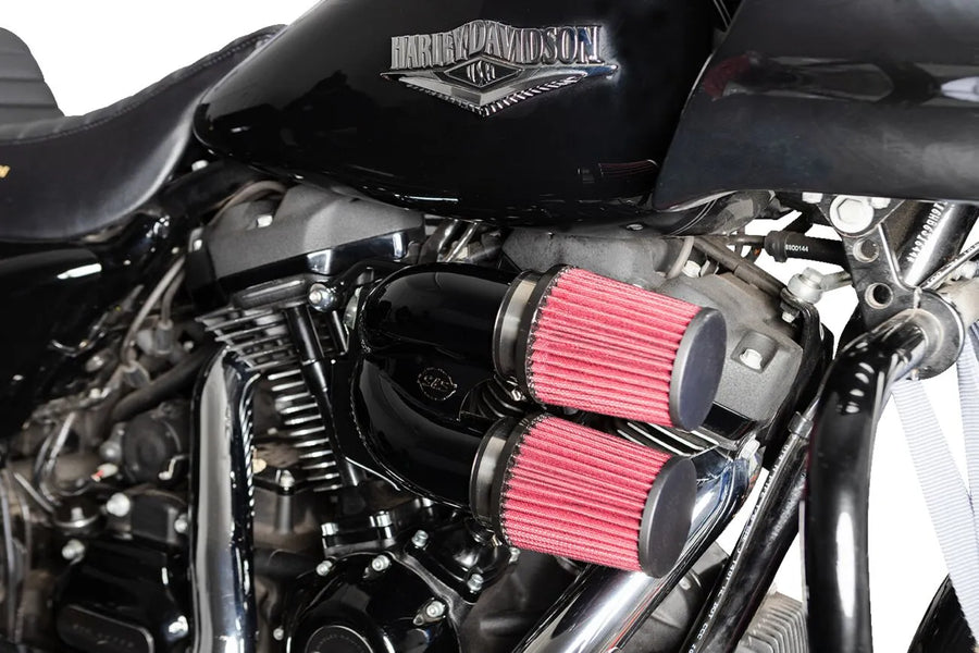 Harley-Davidson FLFBS 1923 Softail Fat Boy 117 [2025] - Tuned Induction Luftfilterkit – Oberfläche: Schwarz – Bild 5