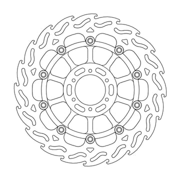 HONDA CB 1100 [2000-2001] - Brake disc Flame front left