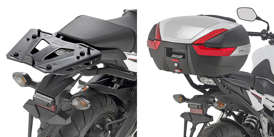 Honda CB 650 F [2014–2016] – Topcaseträger für Monokey/Monolock mit Platte M5