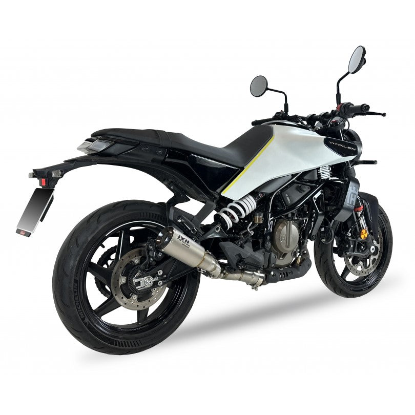 Husqvarna SVARTPILEN 125 [2024-2025] - RC Endtopf Edelstahl / Endkappe Carbon