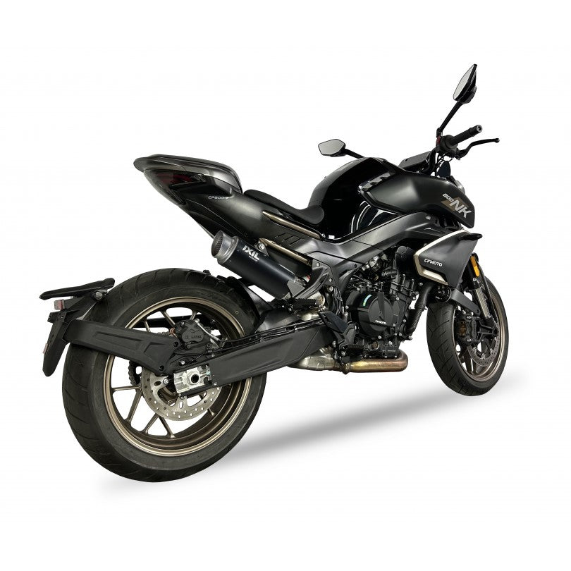 CF Moto 800 NK Sport [2023-2024] - RC3B Slip-On Endtopf Edelstahl Schwarz