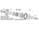 Vespa Cosa 125 [1988-1997] - racing clutch with Z22 sprocket with helical teeth