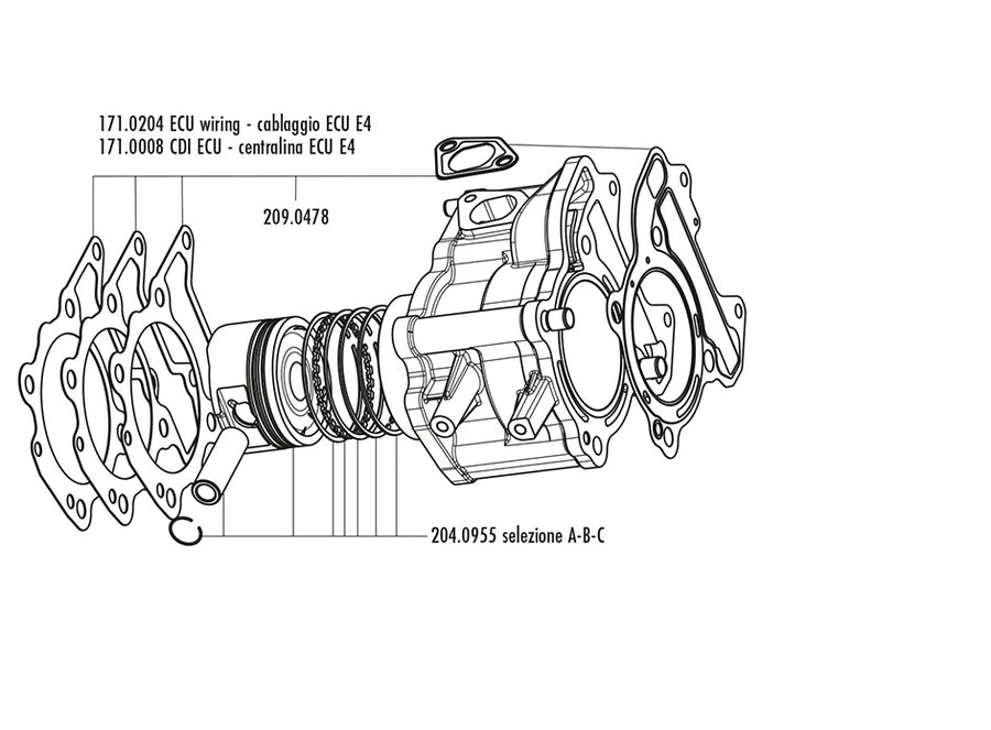 Piaggio Medley 125 IE ABS [2019-2025] - Zylinder Kit