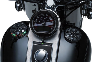 Harley-Davidson Low Rider S [Kuryakyn]- Allery Cat Led LED fuel and battery display - 0