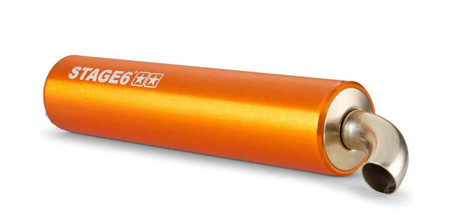 MBK Nitro 50 2T LC [2000–] - Auspuff Pro Replica MK2 Orange