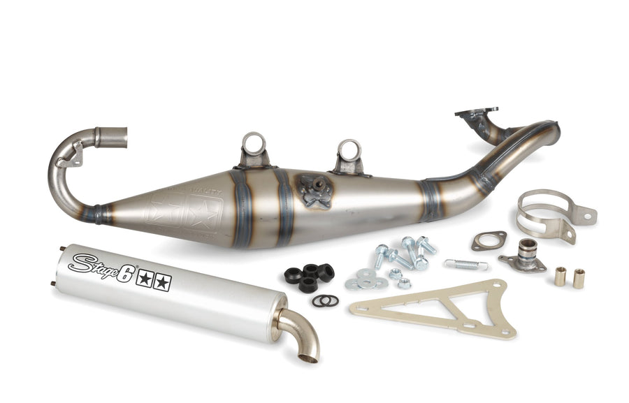 MBK Nitro 50 2T LC [2013–] - Auspuff Pro Replica MK2 Alu