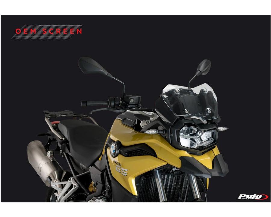 BMW F 800 GS [2025] – Adjustable windshield – heavily tinted