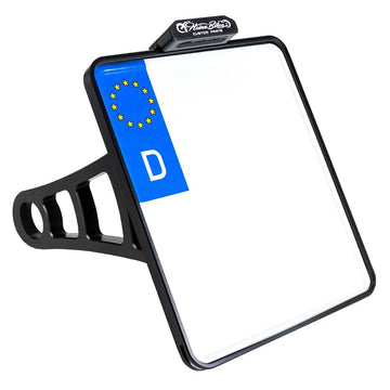 harley-davidson street bob [HEINZ BIKES] – Side-mounted license plate holder with license plate lighting - 0