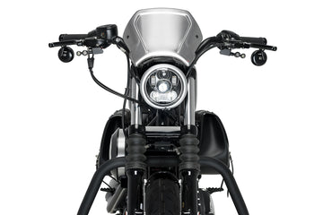 HARLEY DAVIDSON SPORTSTER 883 IRON XL883N [2012] - ALU faceplate | Silver | PUIG 1352P