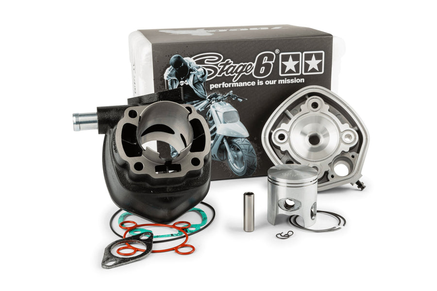 MBK MachG 50 2T LC [–2002] - Motorpack Streetrace 70ccm Grauguss
