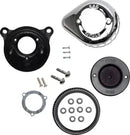 Harley-Davidson FLRT 1690 Freewheeler [2015-2016] - Mini Teardrop Stealth Luftfilter-Kit – Oberfläche: Silber – Bild 8