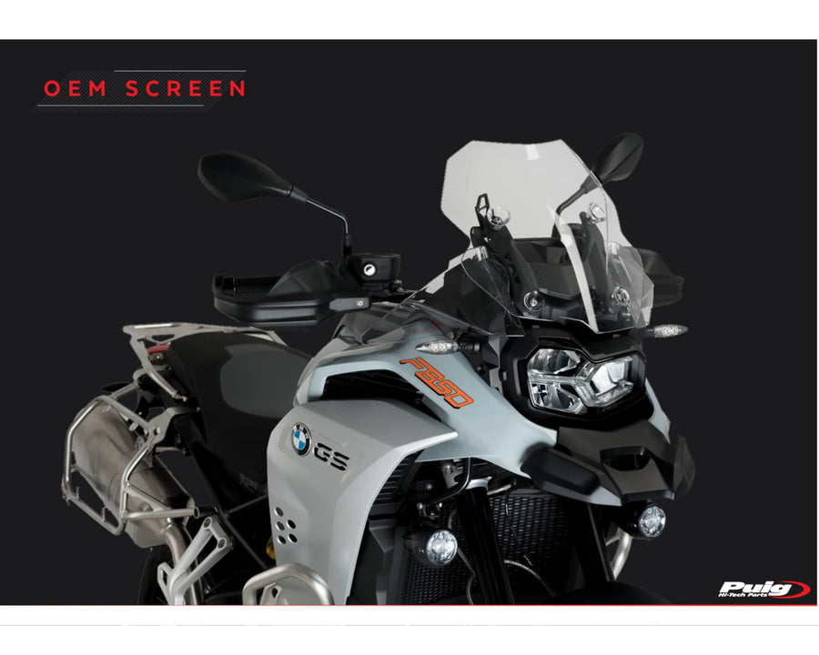 BMW F 750 GS [2024] – Adjustable windshield – Tinted