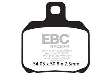 KTM 1290 Super Duke [EBC]-Half-sorted VEE brake pads