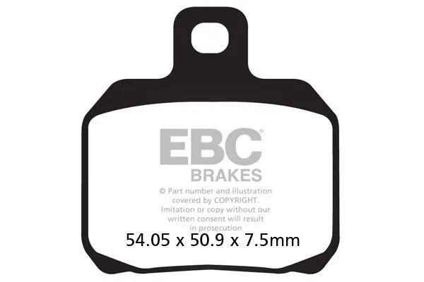 Ducati Monster 821 [EBC]-Half-sorted VEE brake pads