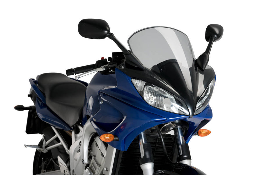 YAMAHA FZ6 FAZER [2008] – racing screen – black