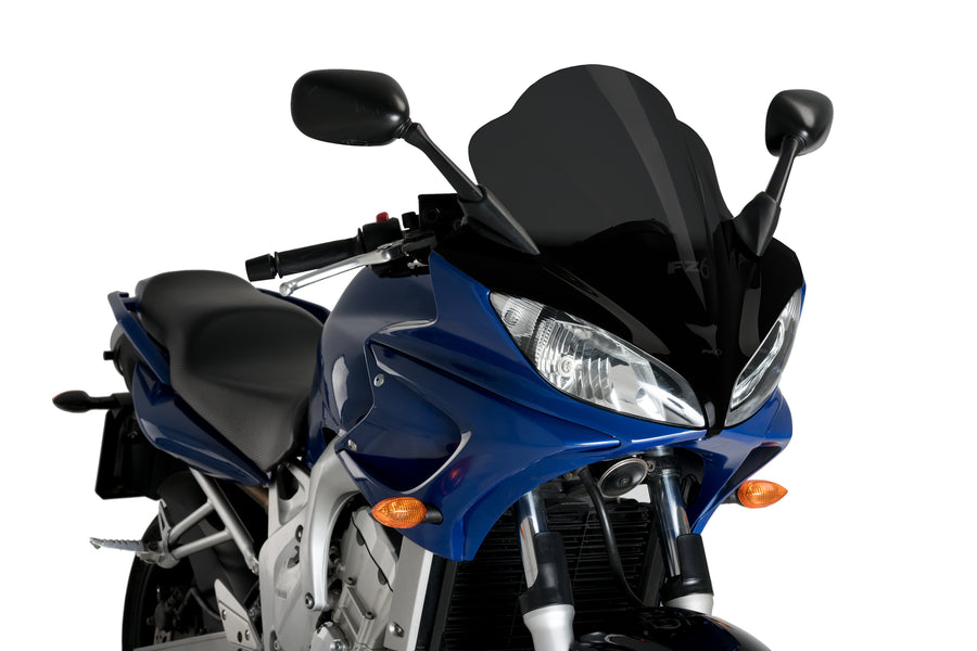 YAMAHA FZ6 FAZER [2008] – racing screen – black